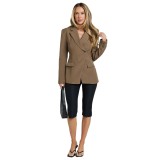 Chic Career Blazer Women’s Casual Slim Fit Jacket