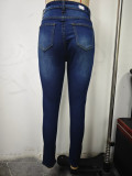 Women's Slim Fit Stretch Denim Pencil Pants