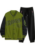 Men's fall American casual baseball jacket