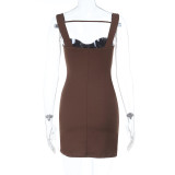 Summer Slim Strap Sleeveless Bodycon Dress