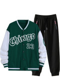 Men's fall American casual baseball jacket