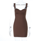 Summer Slim Strap Sleeveless Bodycon Dress