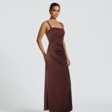 Women Sexy Backless Bodycon Strap Dress