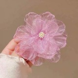 Women Spring/Summer Beach Holidays Lily and Hibiscus Hairpin
