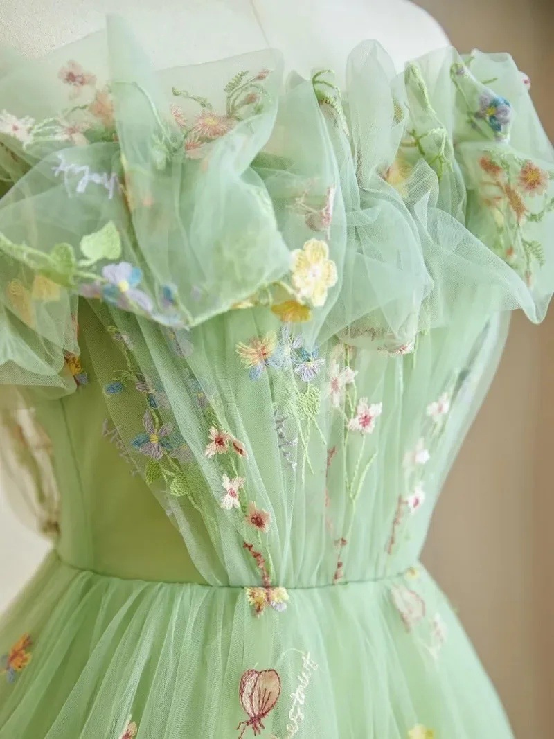 Women Off-Shoulder Strapless Evening Dress(Processing time need 3-6 days)