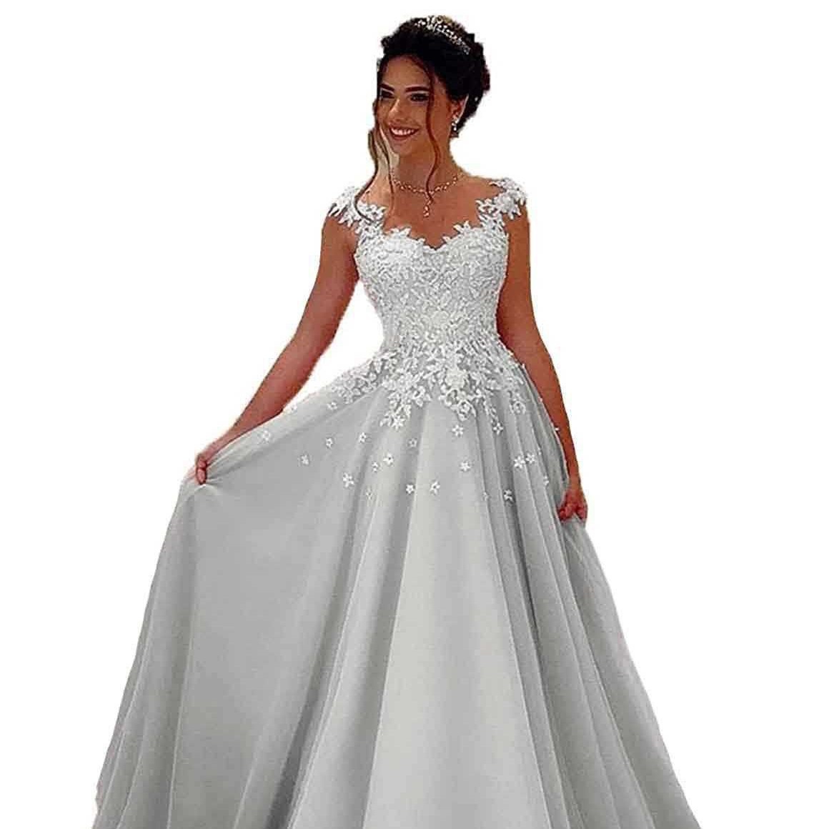 Women Trendy Lace Strappy Maxi Dress for Prom(Processing time need 3-6 days)