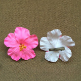 Women Bohemian Egg Beach Hibiscus Flower Headpiece