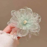 Women Spring/Summer Beach Holidays Lily and Hibiscus Hairpin
