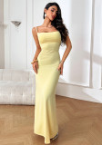 Women Summer Sexy Strappy Backless Lace-Up Dress
