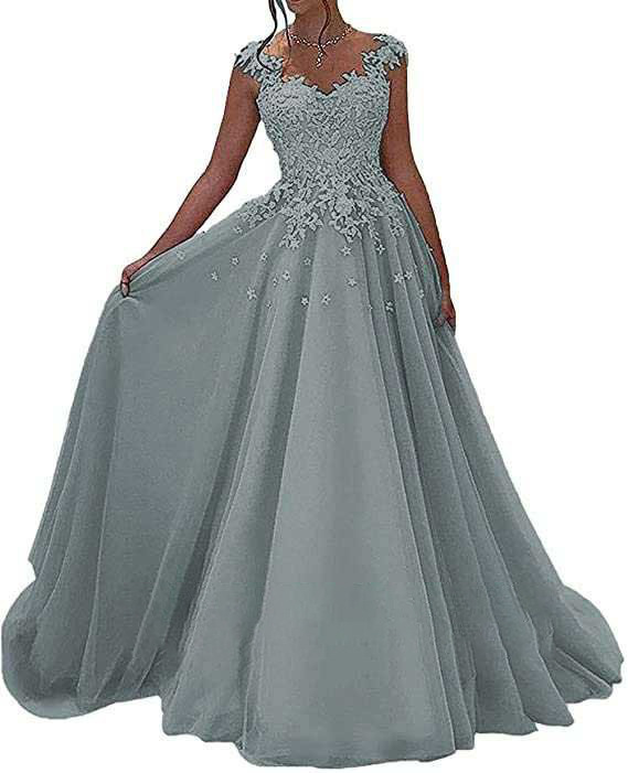 Women Trendy Lace Strappy Maxi Dress for Prom(Processing time need 3-6 days)