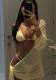 Solid Color Bikini Low-Rise Two-Piece Sexy Swimsuit with Cover Up