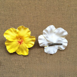 Women Bohemian Egg Beach Hibiscus Flower Headpiece