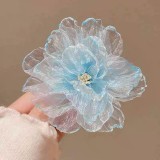 Women Spring/Summer Beach Holidays Lily and Hibiscus Hairpin
