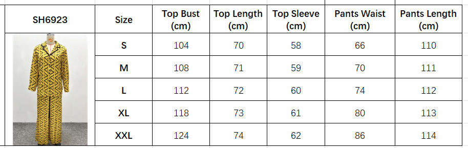 Plus Size African Women Casual Long-Sleeved Printed Shirt and Wide-Leg Pants Two-Piece Set