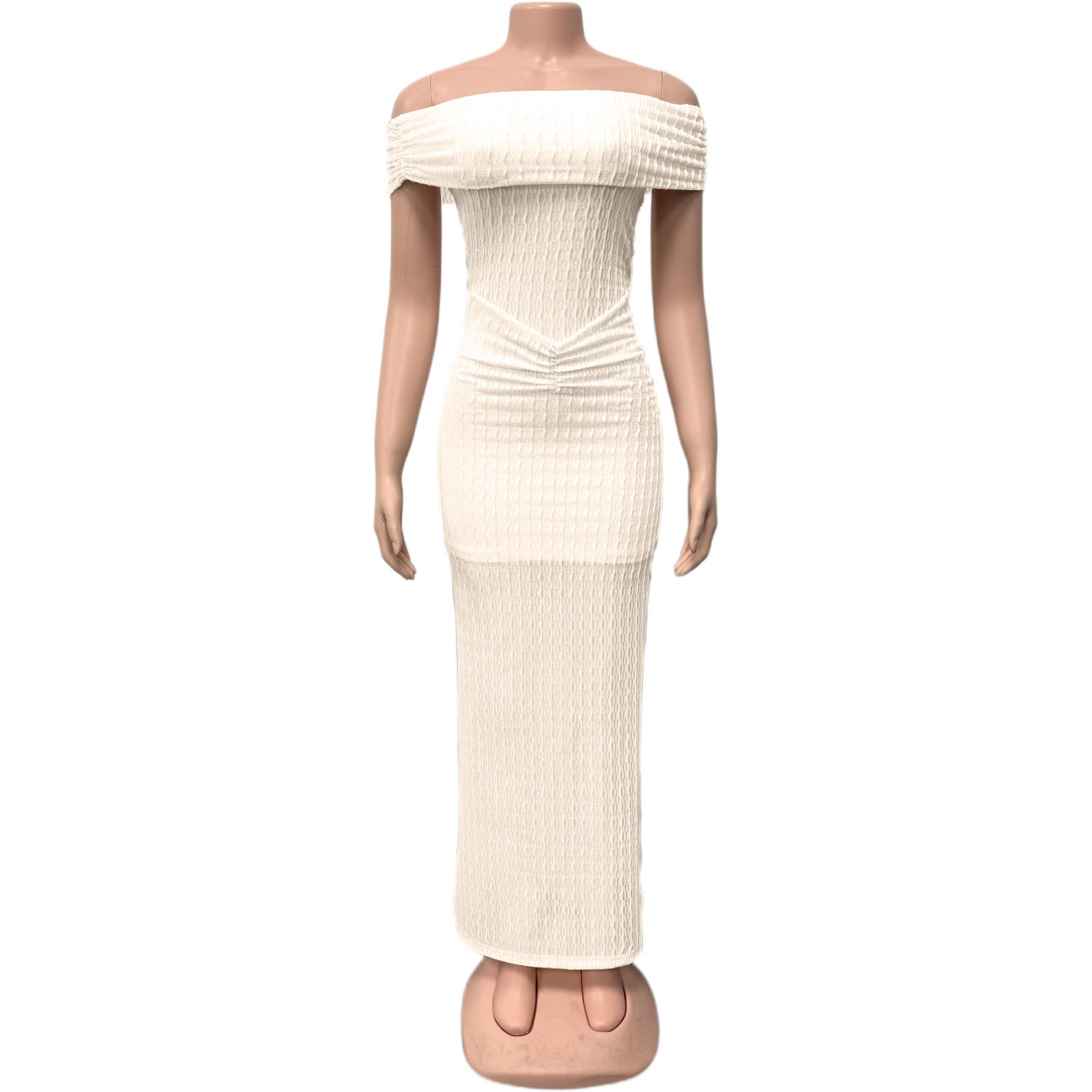 Women's Summer Fashion Off-Shoulder Dress