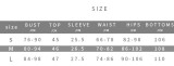 Women Fall Print Round Neck Short-Sleeved Top and Pants Two-Piece Set