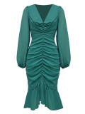 Women Long-Sleeved Bodycon Dress