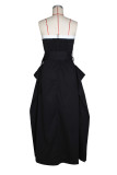 Women Sleeveless Wrap-On Belted Dress