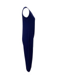 Women V-Neck Sleeveless Jumpsuit