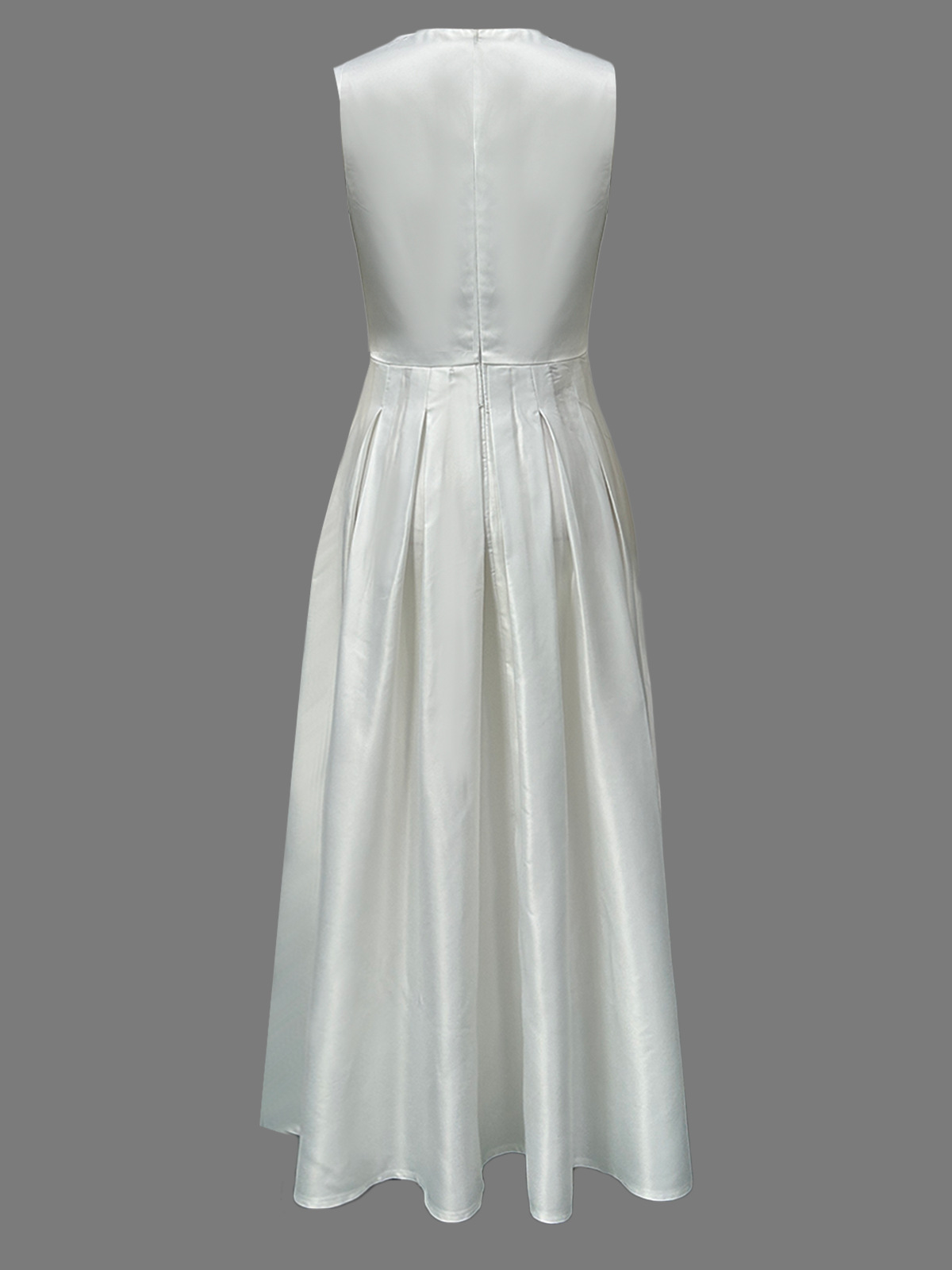 Women Summer V-Neck Sleeveless Dress