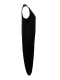 Women V-Neck Sleeveless Jumpsuit