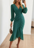 Women Long-Sleeved Bodycon Dress