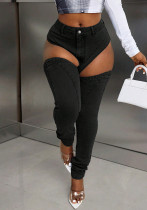 Stretch Sexy Casual Style Women's Denim Pants Stretch Sexy Casual Style Women's Denim Pants