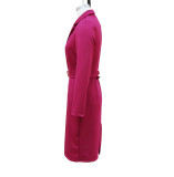 Women's Solid Color Sexy V-Neck Long Sleeve Bodycon Dress
