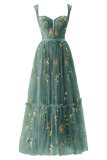 Women sexy mesh halter prom dress（Processing time need 3-6 days）