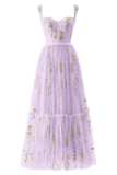 Women sexy mesh halter prom dress（Processing time need 3-6 days）