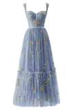 Women sexy mesh halter prom dress（Processing time need 3-6 days）
