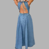 Women Spring Casual Elegant Sleeveless French Dress