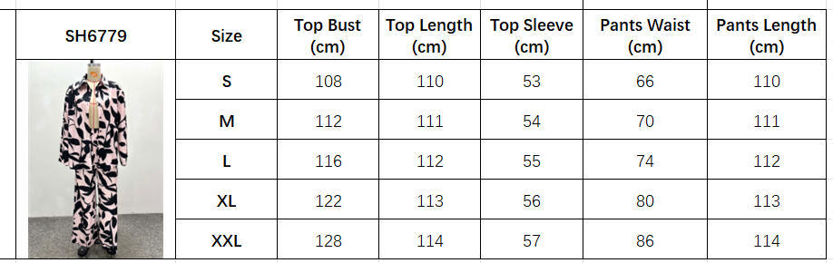 Plus-Size Women Long-Sleeved Turndown Collar Print Cardigan Shirt and African Casual Wide-Leg Pants Two-Piece Set