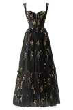 Women sexy mesh halter prom dress（Processing time need 3-6 days）