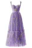 Women sexy mesh halter prom dress（Processing time need 3-6 days）