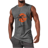 Men's Print Loose Casual Men's Vest