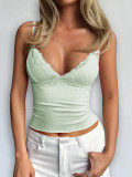Women Mini Strapless Tank Top