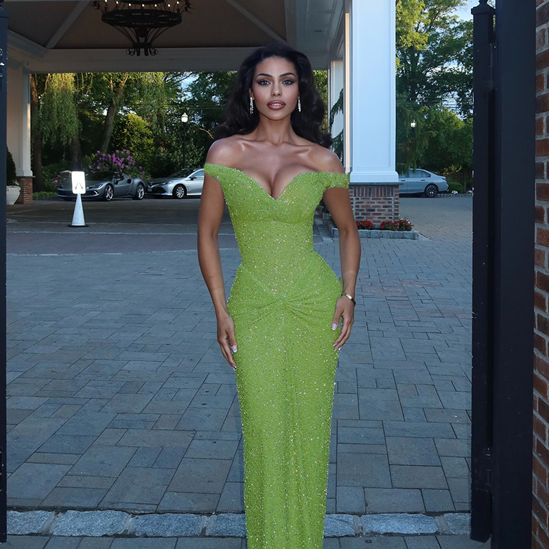 Women Summer Sexy Off-Shoulder Dress