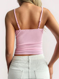 Women Mini Strapless Tank Top