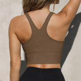 Women Sporty Strapless Tank Top