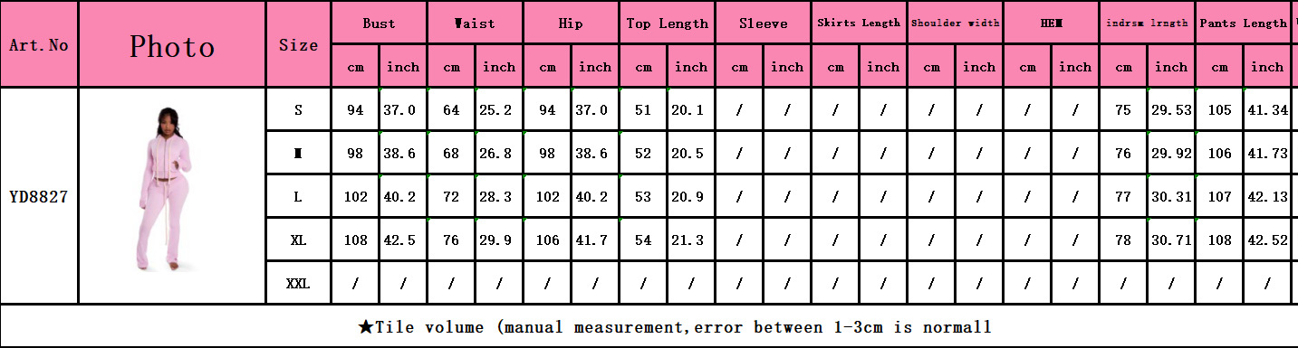 Women Zippered Hooded Top and Pant Two-Piece Set