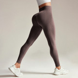 Women Outdoor Wear Seamless Yoga Pants for Running and Outdoor Sports