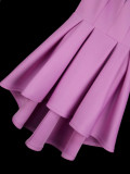 Summer Floral Sleeveless A-Line Short Dress Deep V Elegant Party Evening Gown