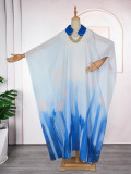 Print Robe Africa Plus Size Two-Piece Women's Dress