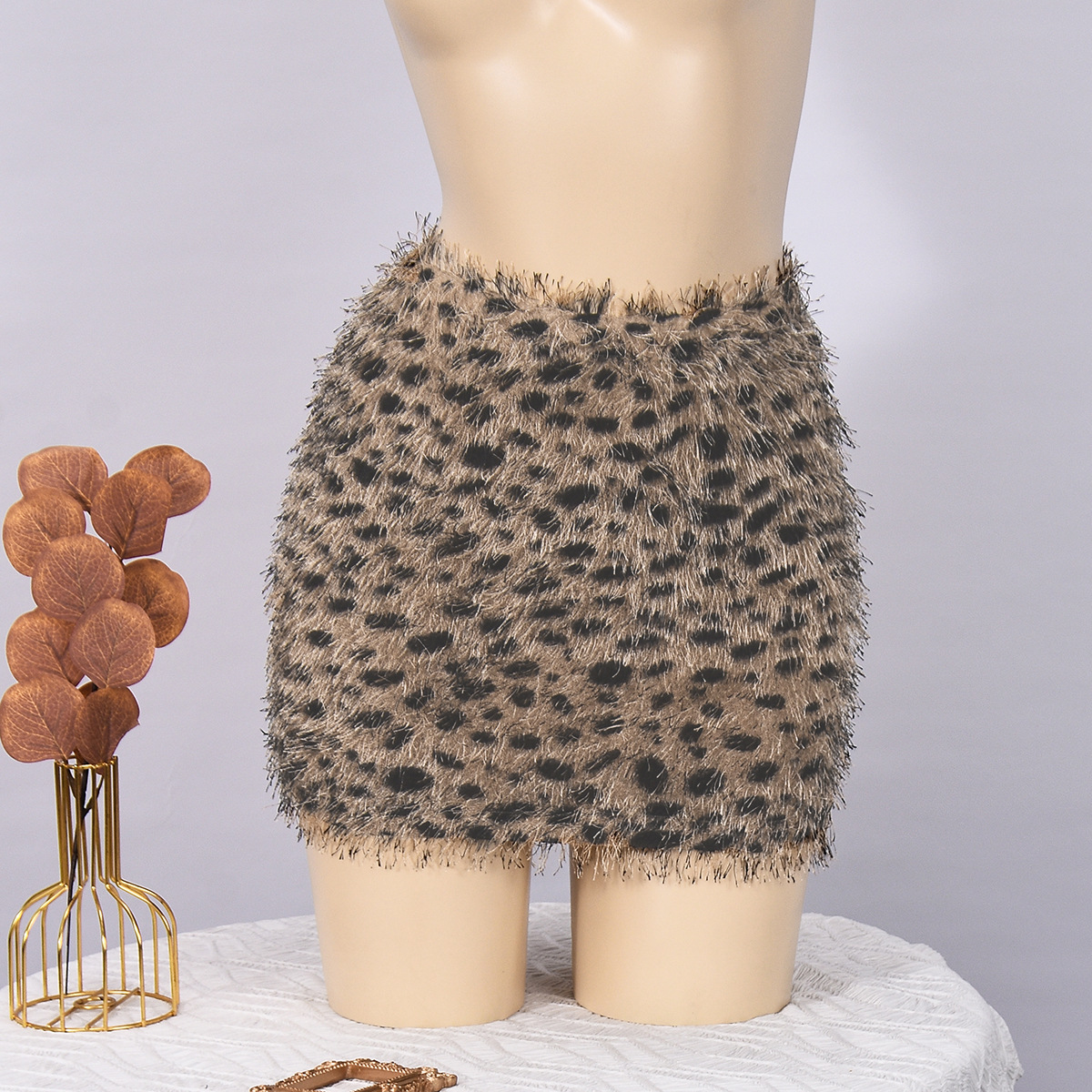 Spotted Mini Skirt for Casual Summer Outings