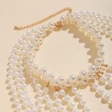 Accessory Chain Pearl Body Chain Women's Necklace Party Wedding Jewelry Formal Wear