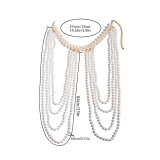 Accessory Chain Pearl Body Chain Women's Necklace Party Wedding Jewelry Formal Wear
