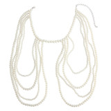Accessory Chain Pearl Body Chain Women's Necklace Party Wedding Jewelry Formal Wear