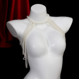 Accessory Chain Pearl Body Chain Women's Necklace Party Wedding Jewelry Formal Wear