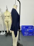 Spring/Fall Slimming Slim Waist Blouse